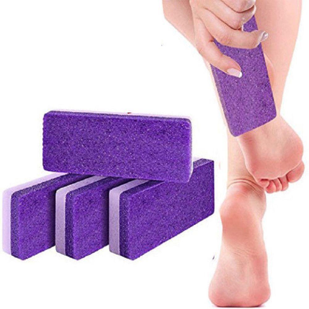 

Pumice Stone Pedicure Callus Hard Rough Skin Beauty Tool Scrub Remover фіолетовий