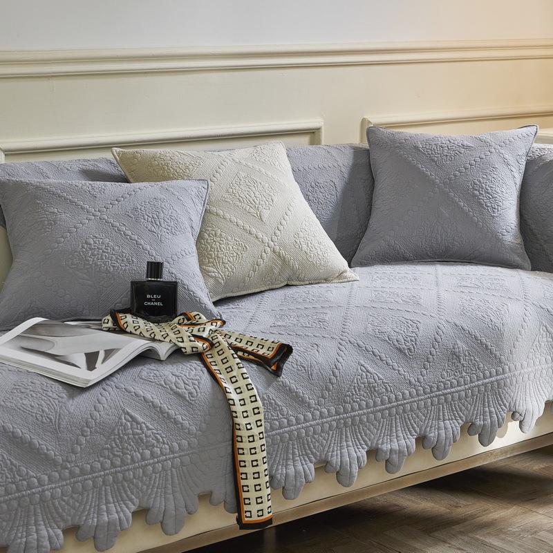 French Retro Sofa Cushion, Seat Cushion, Backrest Towel, Non-Slip Sofa Cover Towel, Universal Seat Cushion Manufacturer