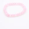 Red Agate Crystal Bracelet: Simple Round Beads, Couple Style Hand Jewelry
