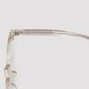 Alloaiweeo [Essential] Al5507 2525G French Square Amber Eyeglass Frames Blue Light Blocking Lenses Selection