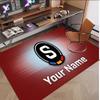 Personalized Crystal Velvet Carpet Sparta Prague Pattern Non Slip Floor Rug