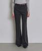 Keoseuteomeokeullagumeon Semi-Bootcut Slacks Black Cowpt001Black