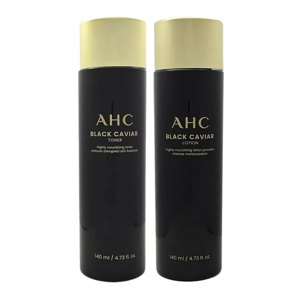 AHC Black Caviar Lotion and Toner 2-Piece Basic Set