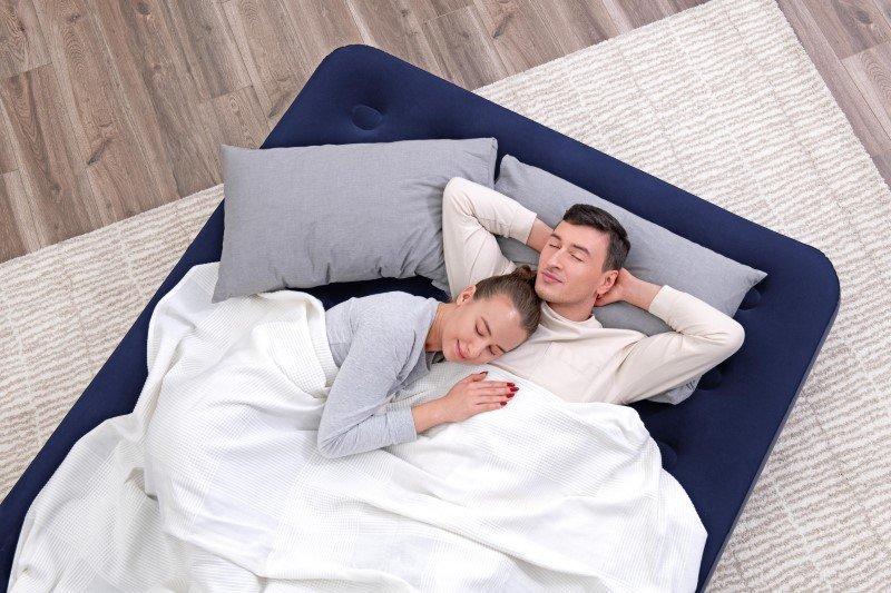 Velvet Air Mattress 203x152x22cm Bestway 67003