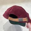 Used Brixton Cap Velor Red Green Hat Baseball