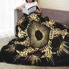The Sigil Of Azem ( Glow ) Latest Super Soft Warm Light Thin Blanket Azem Ffxiv Ff14 Final Fantasy 14 Summoning Sigil Glyph