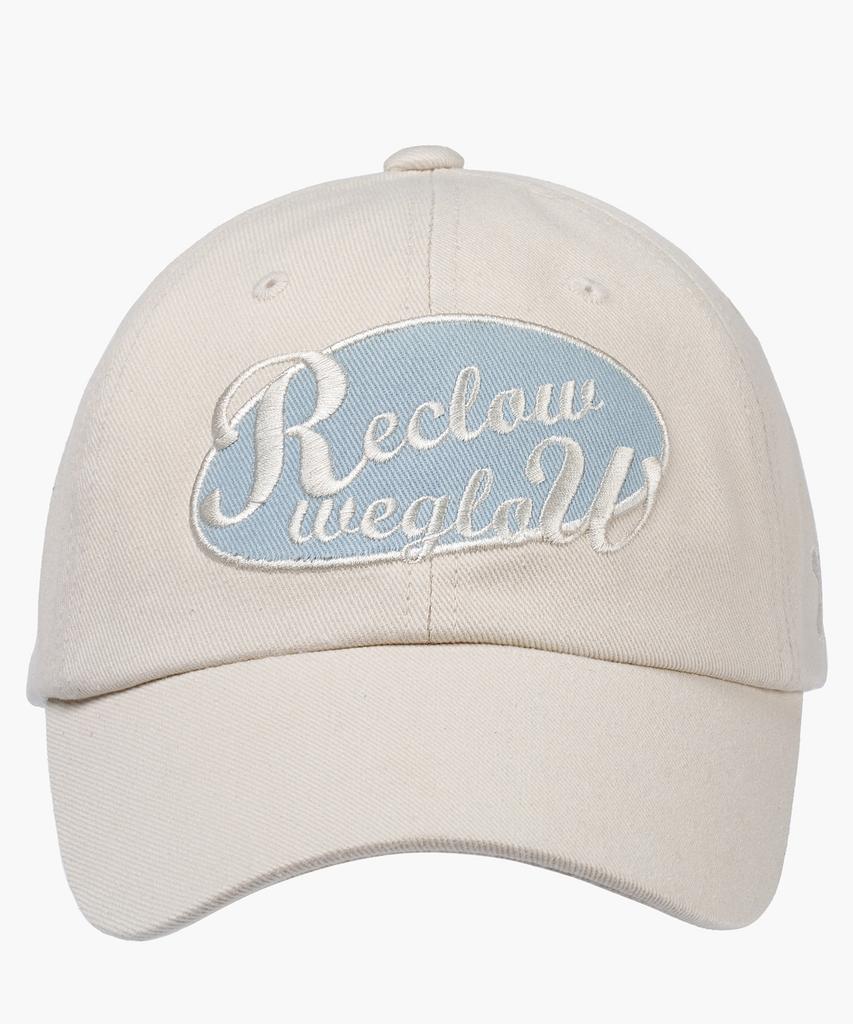 Likkeullou Rc Glow Logo Ball Cap Ivory
