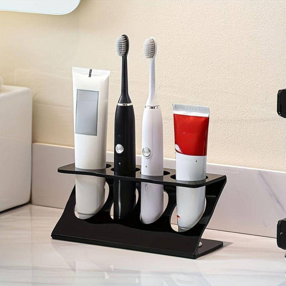 3D Printing Electric Toothbrush Holder Creative Stable Bathroom Storage Stand Multifunction Vertical Toothpaste Rack