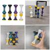 3D Print Spirals Toy Passthrough Pyramid Toy For Stress Relieving And Concentration Improvement for Office and Classroom
