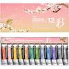 Holbein Opaque Watercolor (Gouache) Japanese Color “Color” G751 15ml 12 Color Set Spring 07351