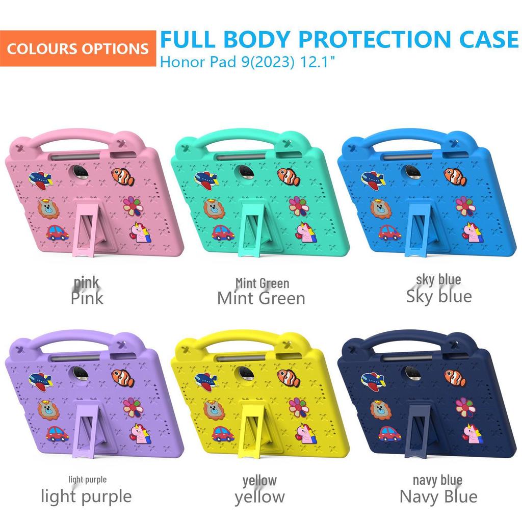 Compatible with HONOR9 Tablet Protective Foam Stand Case, Handheld, Anti-drop, 12.1-inch