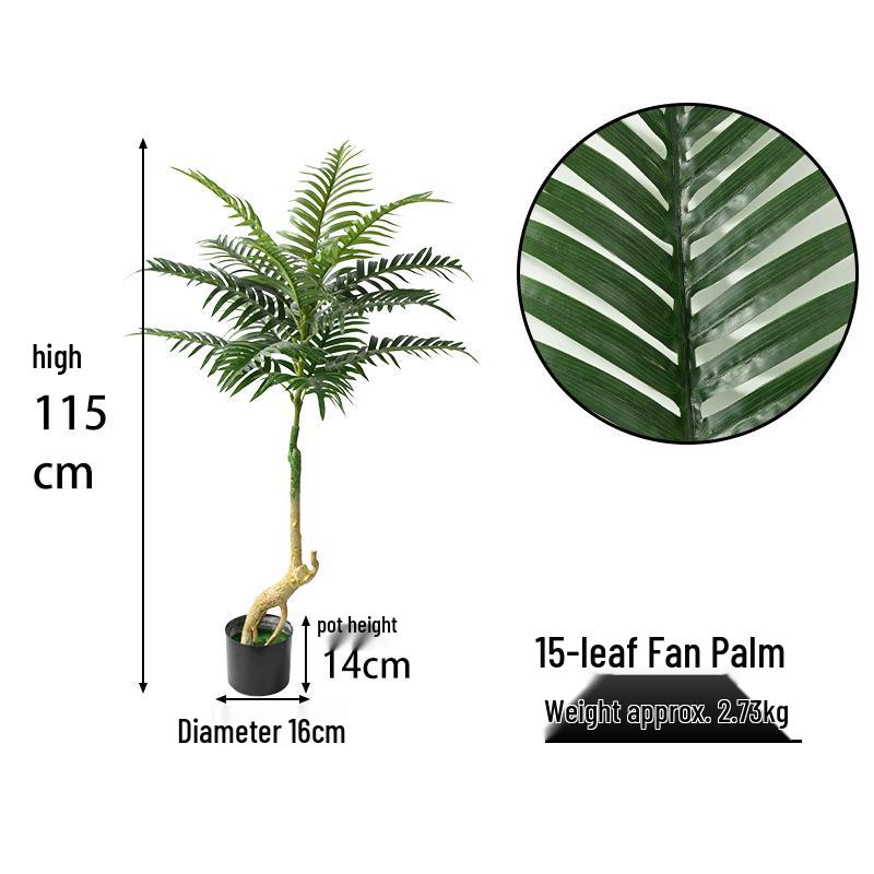 Bionic Areca Palm Artificial Indoor Plant Ornament