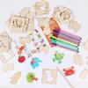 Kindergarten & Primary Drawing Tool Set: Beginner Doodle & Painting Templates for Boys & Girls