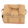 Outdoor Camping Storage Bag with Handles 30L Large Capacity Portable Camping Storage Bag Khaki