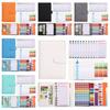 A6 Binder Ledger Macaron Colorful Money Binder Organizer Artwork Budget Planner  College Student