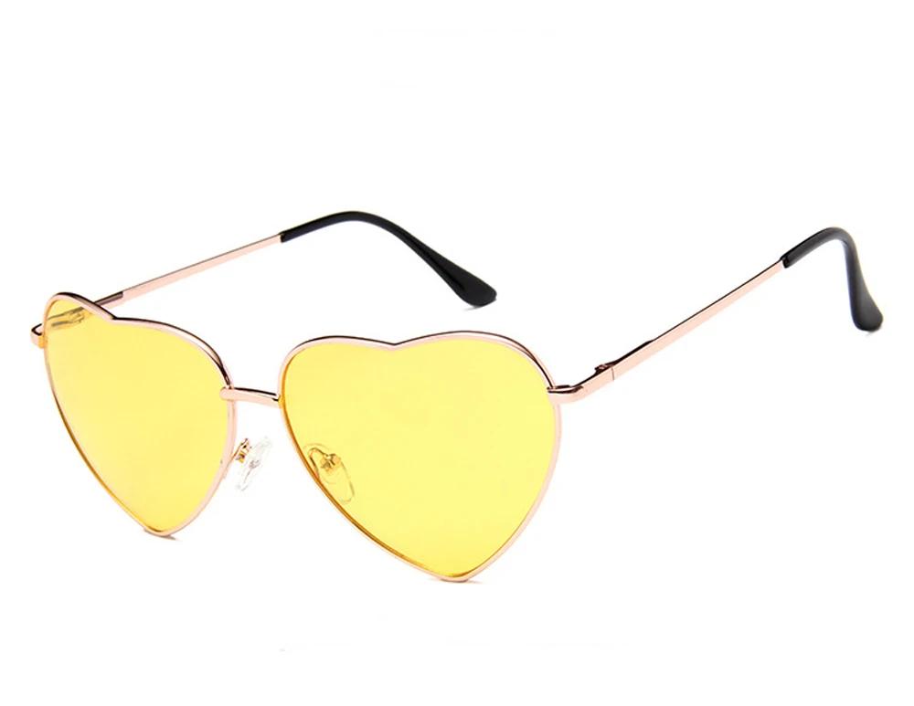 Uv Protection Heart Shaped Sun Glasses Glasses Designer Style Style Classic Gradient Candy Color Sun Eyeglasses For Ladies