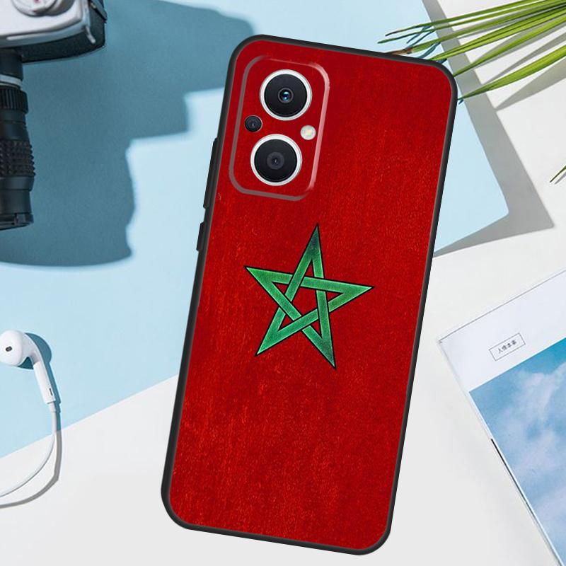 Morocco Flag Moroccan Cover For OPPO Reno 14 F 12 11 10 13 Pro 11F 12F 13F 7 8 Lite OPPO Find X8 X6 X5 X9 Pro Case