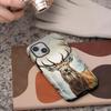 Soft Cover Capa Phone Case for Xiaomi Redmi Note 14 4G 14 Pro Plus 5G Animal Deer Pattern