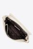 Wittchen Women's Eco-Leather Suitcase With Embossed Signature, Cream, Cream, Eco-Leather