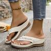 Fashion Summer Women Slippers Big Size Platform Wedges Sandals Non-Slip Open Toe Sandals Flip Flops Comfortable Beach Shoes Slides Women