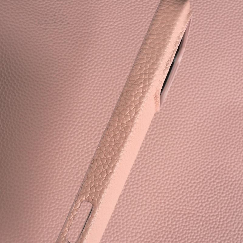 Luxury Litchi Genuine Leather Magnetic Suction Case For Iphone 17 16 15 14 13 Pro Max Air Full Protection Shockproof Back Cover