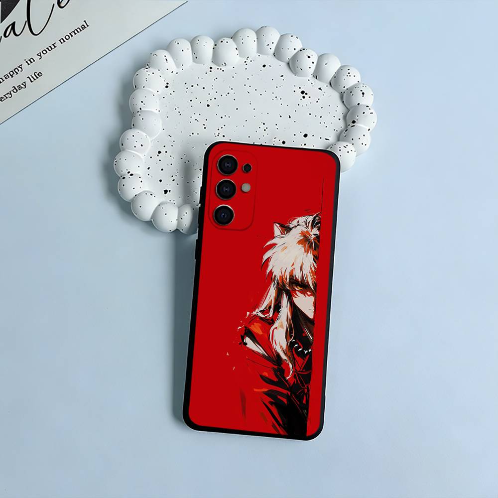 Half-Demon -nuyasha Phone Case For Samsung S25,S24,S21,S22,S23,S30,Ultra,S20,Plus,Fe,Lite,Black Soft Silicone