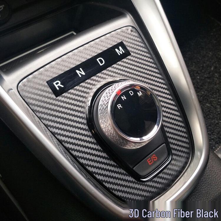 Carbon Fiber Interior Stickers for Baojun 530: Console, Gear, and Window Decoration