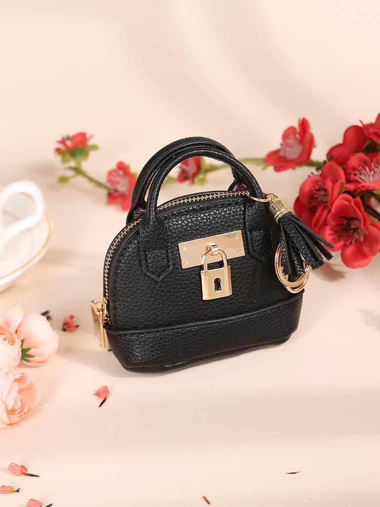New Mini Change Bag Women's Creative Coin Bag Keychain Bag Japanese and Korean Version Mini Simple and Cute Small Change Bag