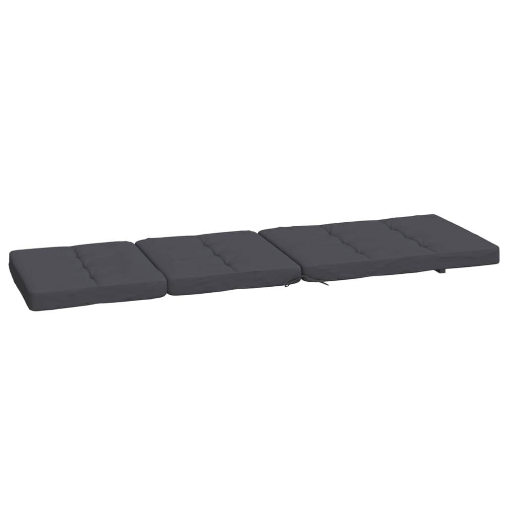 Lounge Chair Cushions 2 Pcs Anthracite Oxford Fabric