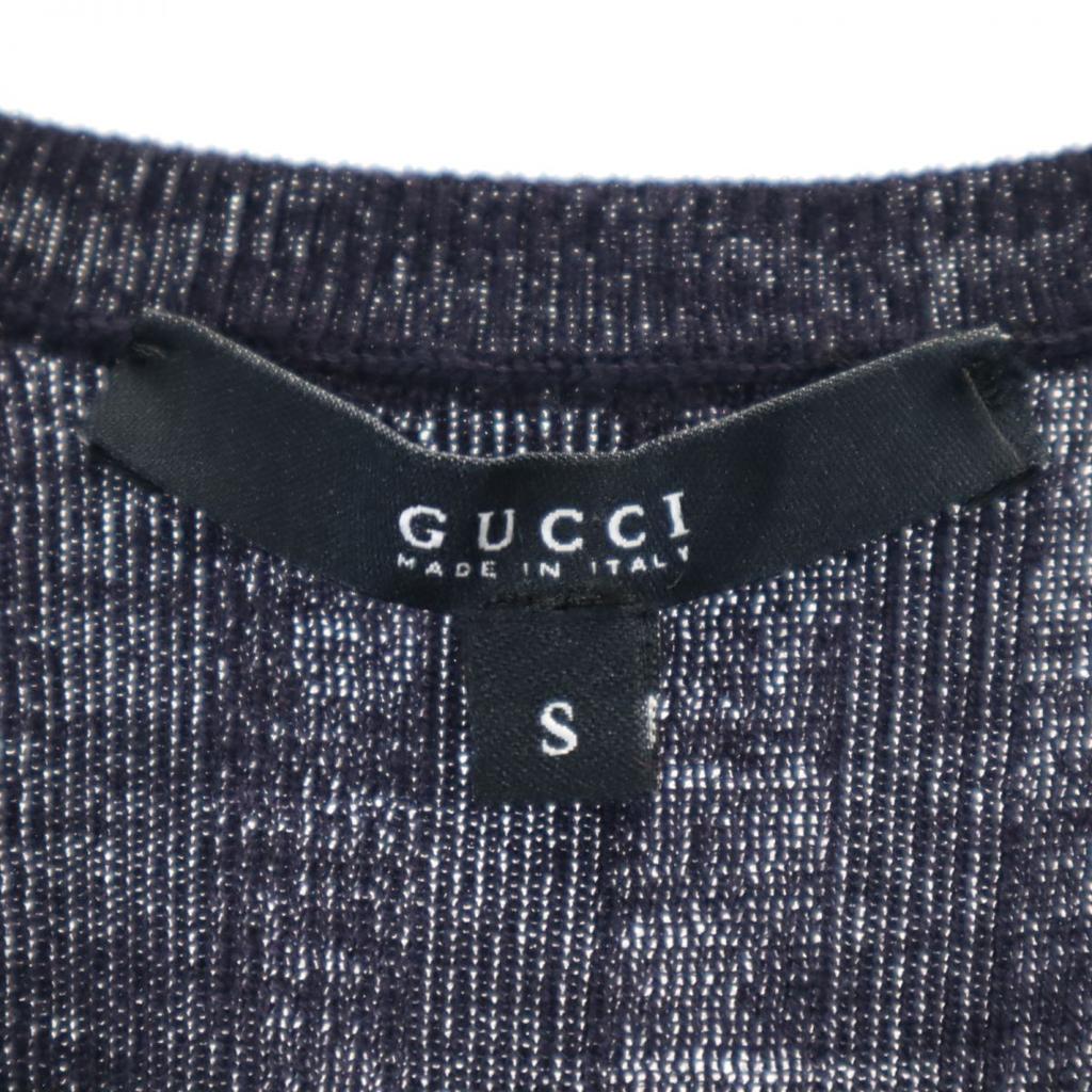 GUCCI Made in Italy wool Best S Navy Women Used