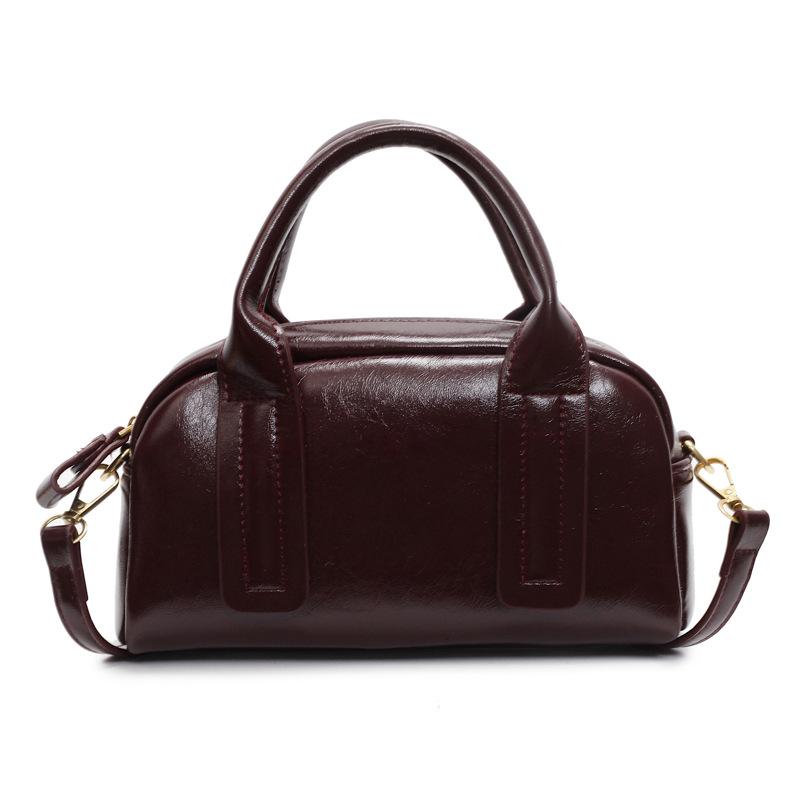 Handbag Women's New Shoulder Messenger Bag Solid Color Small Square Bag Women