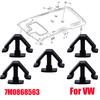 Takklädsclips Takklädsel Överkonsolklämmor 7M0868563 FÖR VW Transporter Touareg Upp FÖR Seat Leon Alhambra Altea