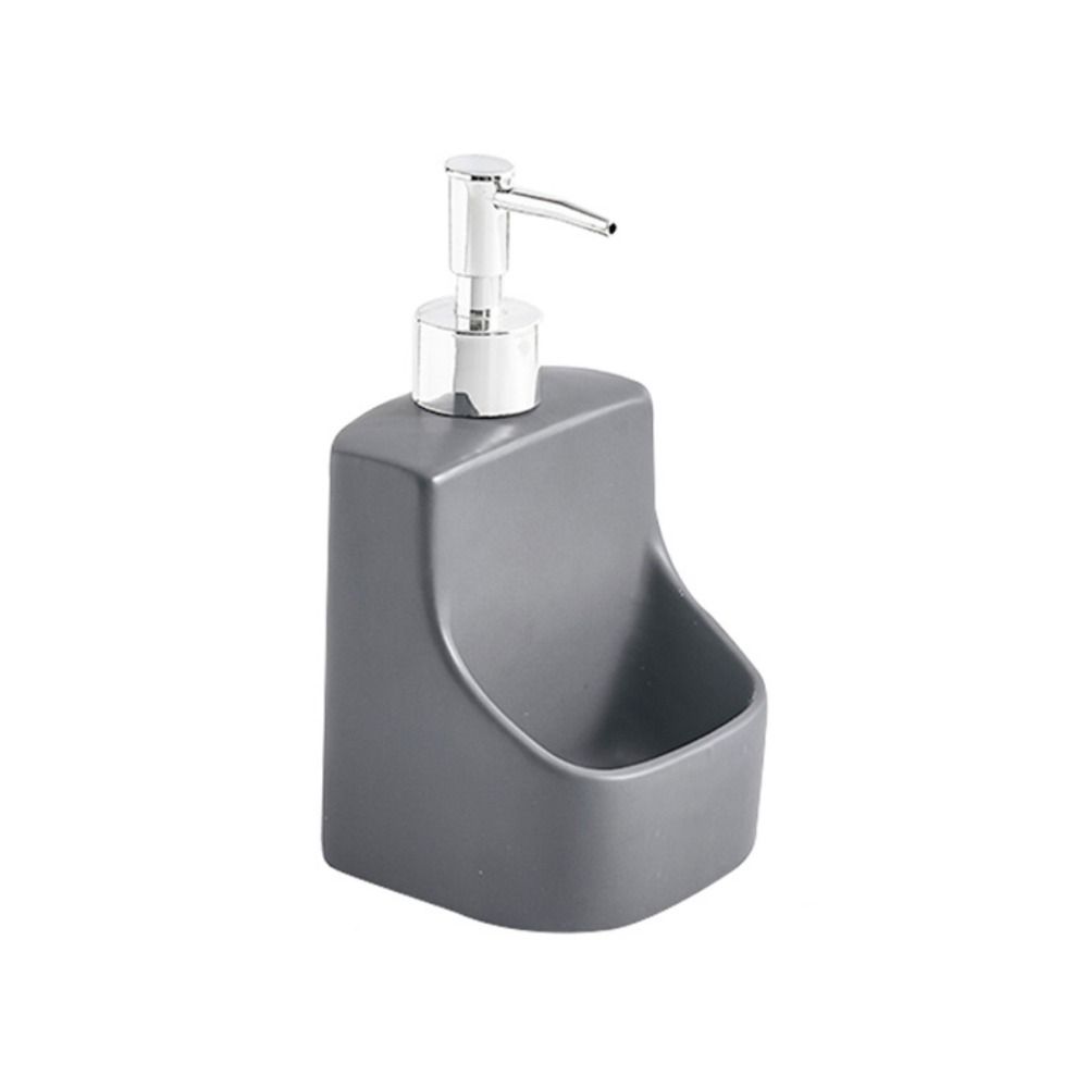 Ceramic Dish Liquid Dispenser 2in1 Refillable Lotion Bottles Ceramic Soap Dispenser  Hotels