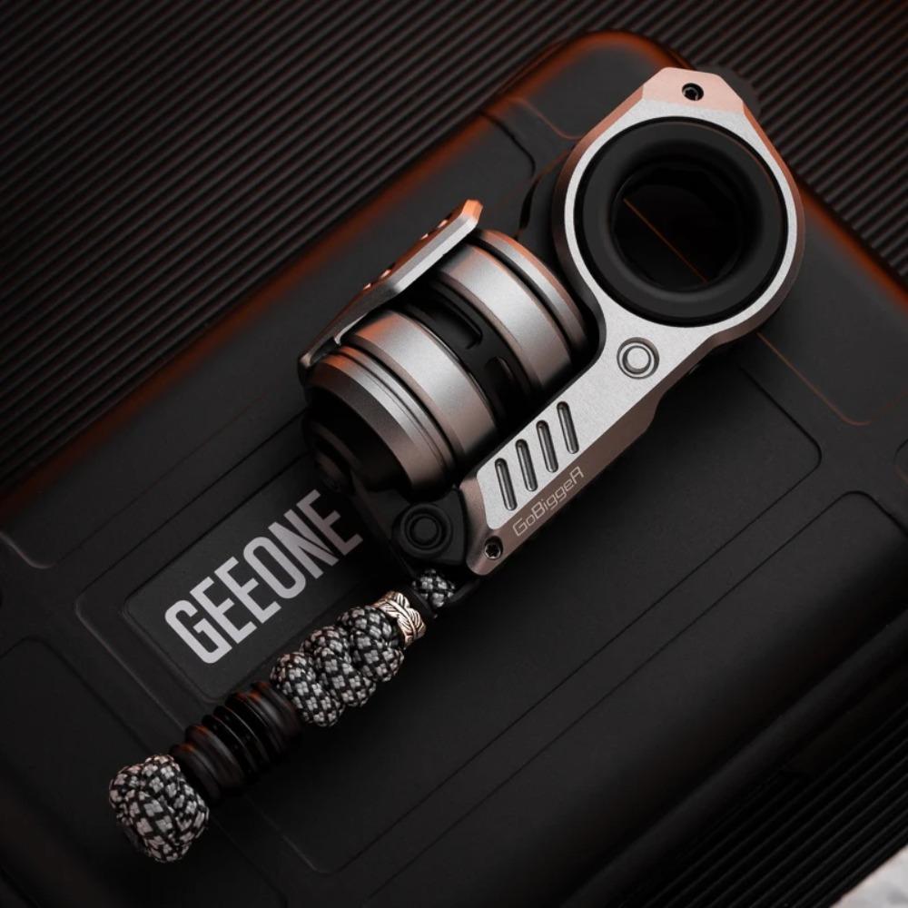 GoBiggeR Sinian Lite Aluminum Aurora [Youth Edition] Push Slider Multi-functional Composite Toys EDC Slider Fidget Toy