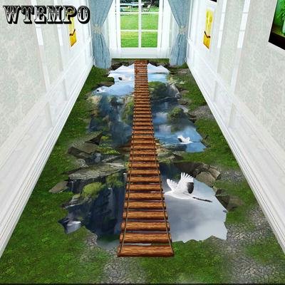 Tappeto Lungo 3D per Corridoio Decorazione Soggiorno Passaggio Domestico Tappetini Antiscivolo Moderno Lusso Tappeto Decorativo per Ingresso