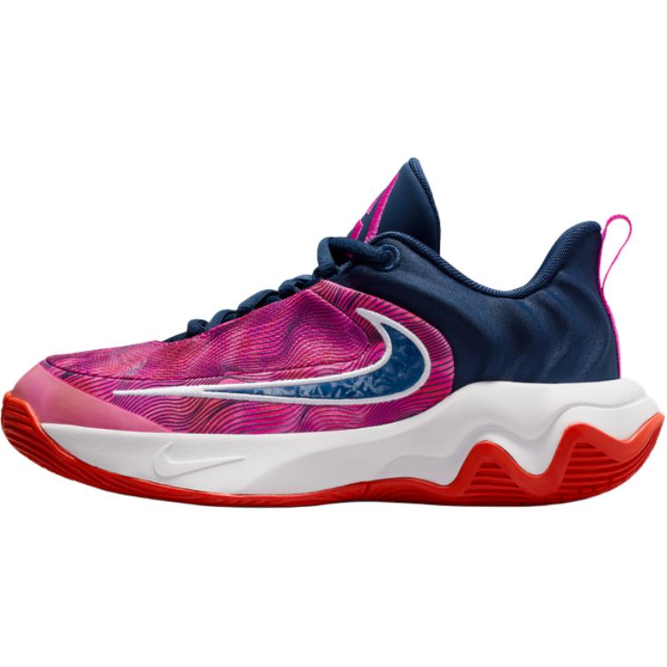 Nike Giannis Immortality 4 GS Picante Red Midnight Navy Kids Sneakers IH7662-600