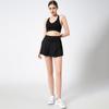 Women Tennis Skorts Sport Athletic Yoga Shorts Skirt Anti Exposure Fitness High Waist Shorts