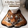 40×50CM 50×60CM Toilet Rug Non-slip Toilet Floor Mat  Bathroom Decor