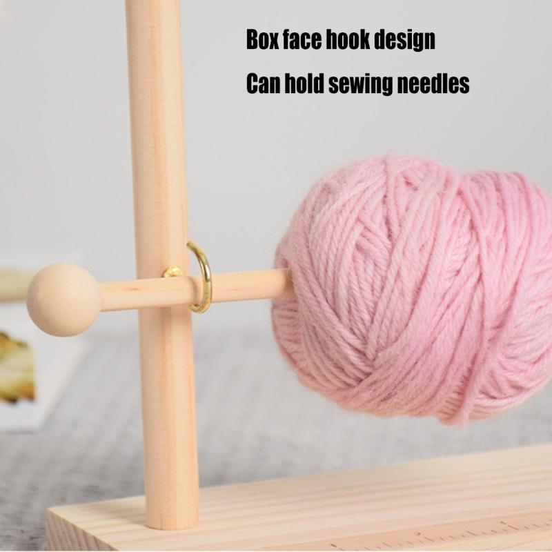 3 Tiers Ribbon Holder Crochet Yarn Holder Ribbon Storage Organizers Rack Yarn Dispenser Knitting Supplies for Craft
