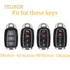 3 4 5 Button Car Key Fob Case Key Fob Cover For Hyundai I30 Ix35 Kona Encino Solaris Azera Grandeur Ig Accent Santa Fe Palisade