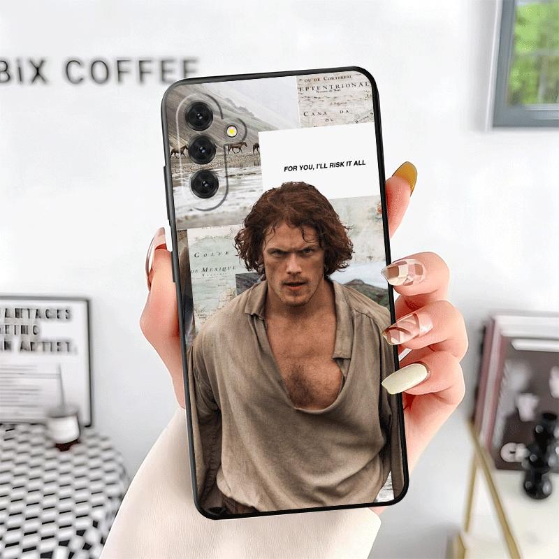 Outlander TV Claire Soft Phone Case for Samsung A17 A37 A57 A16 A26 A36 A56 A15 A25 A35 A55 A14 A24 A34 A54 A13 A23 A33 A53 A52