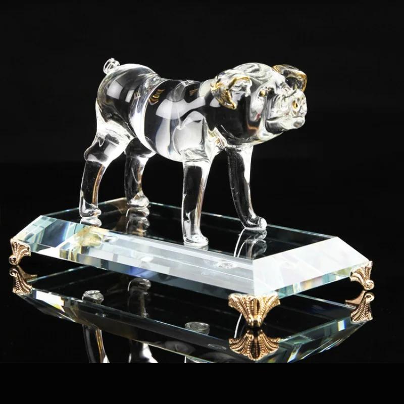 Home decor accessories Twelve zodiac animal ornaments Crystal crafts Wealth acquisition ornaments 1pcs desk decoration
