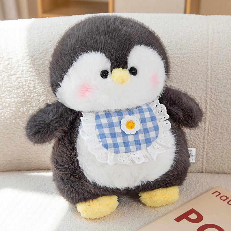 Penguin cub doll plush toy cute rag doll girl children's doll birthday gift bag pendant