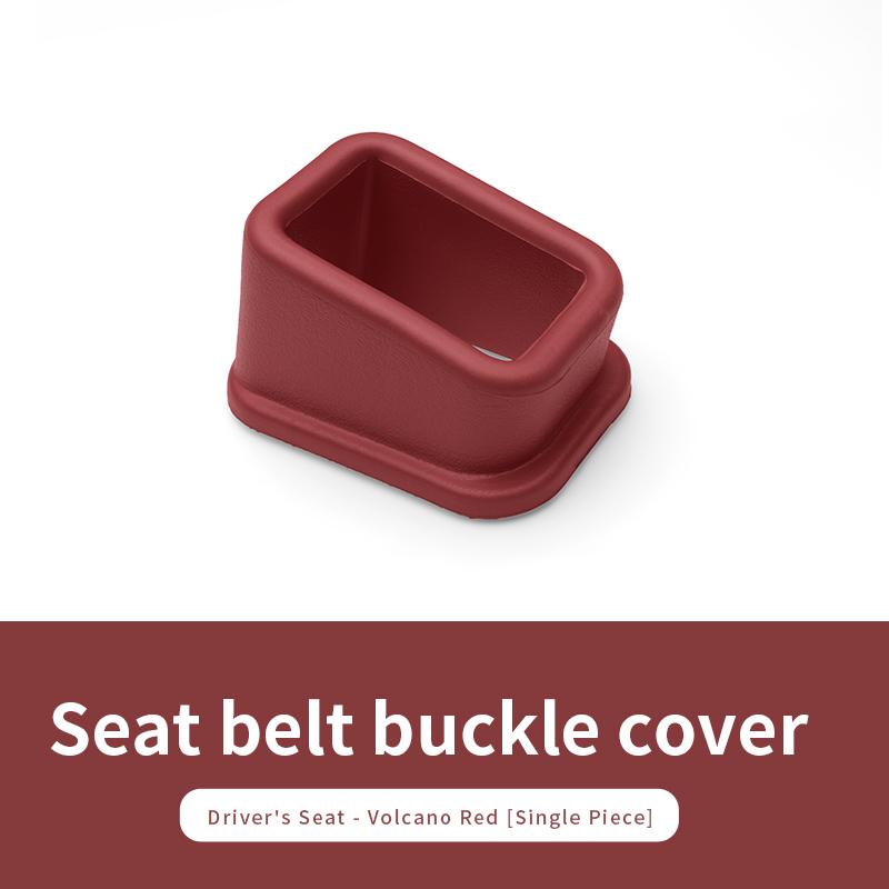 Car Seat Belt Buckle Cover EVA Anti Scratch Seatbelt Button Protector Seat Belt Protection Cover Auto Accessories Auto Interior