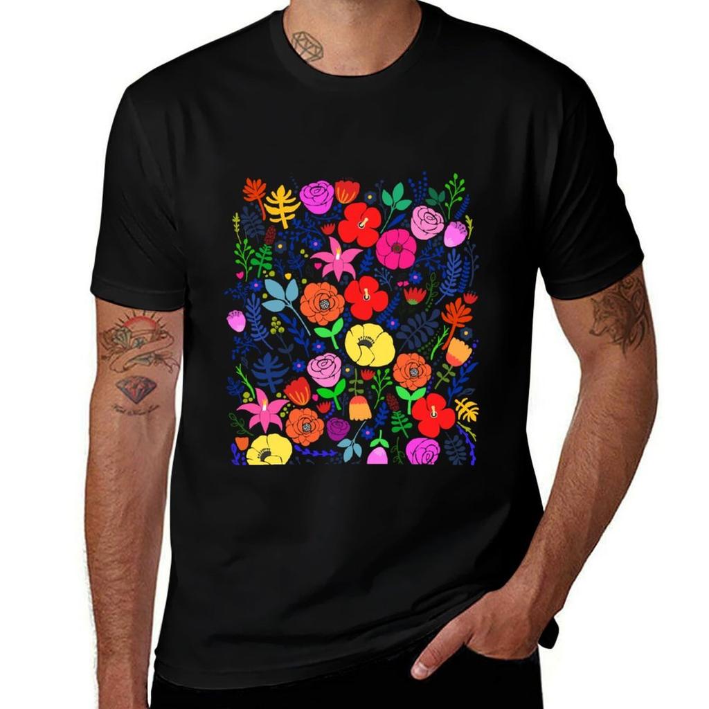 Secret Flower Garden TShirt Breathable Travel TShirt