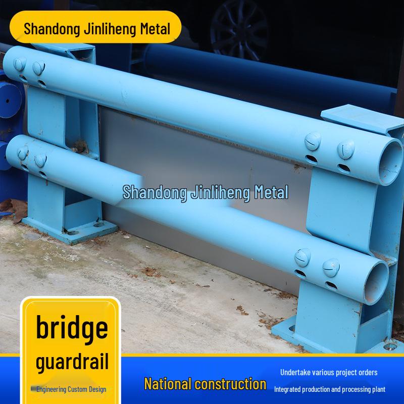 Stainless Steel River Pedestrian Bridge Anti-Collision Safety Railing