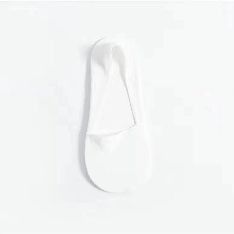 Women's No-Show Ice Silk Socks: Non-Slip, Sweat-Absorbing, Odor-Proof, Seamless for High Heels