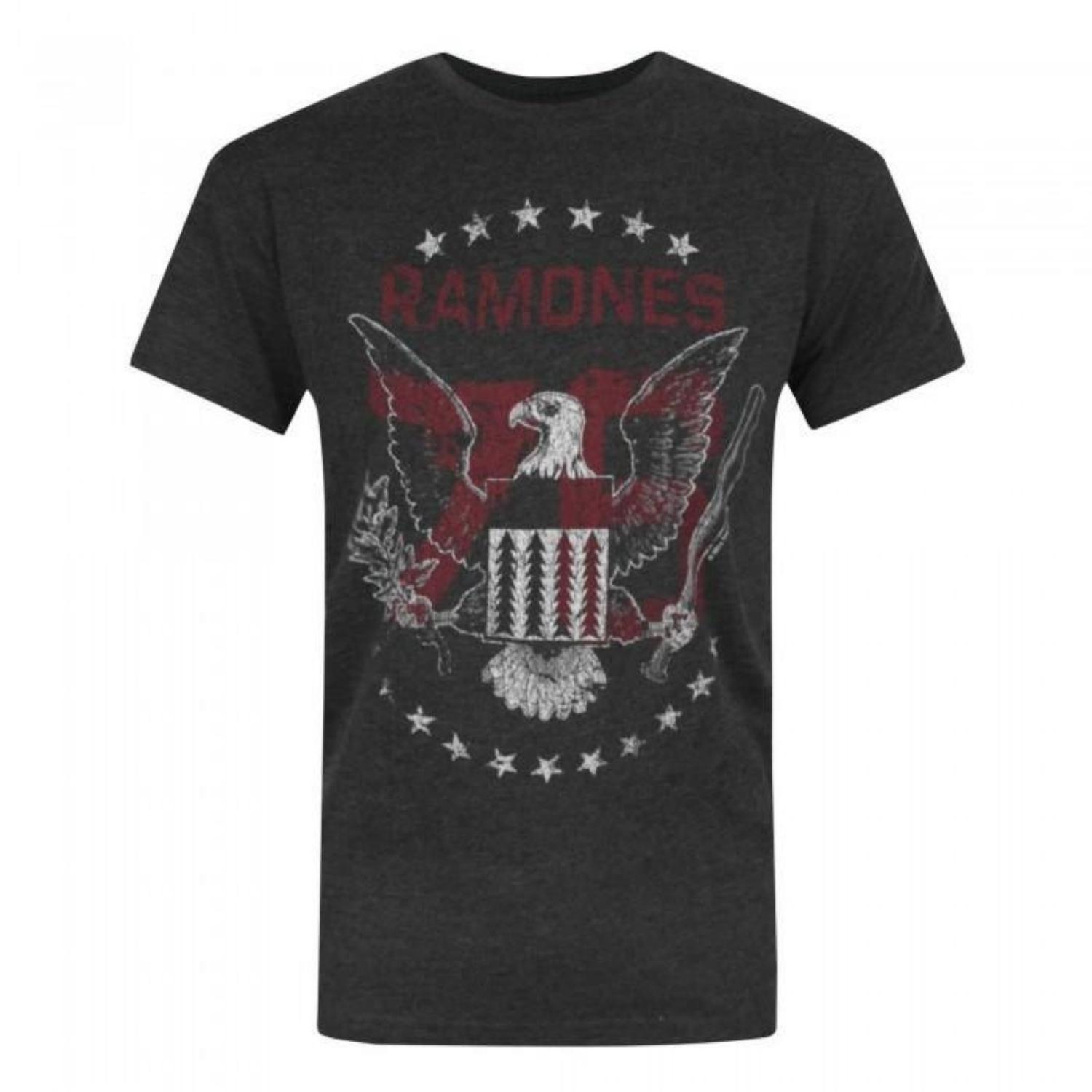 Amplified Official Mens Ramones 76 Tour T-Shirt S разноцветный