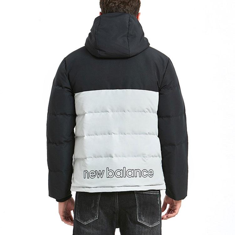 New Balance Down Jacket Men's Black White AMJ93551-LAN