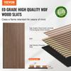 Wood Slat Acoustic Panels 23.6 X 47.2 Inch for Modern Wall Decor Walnut